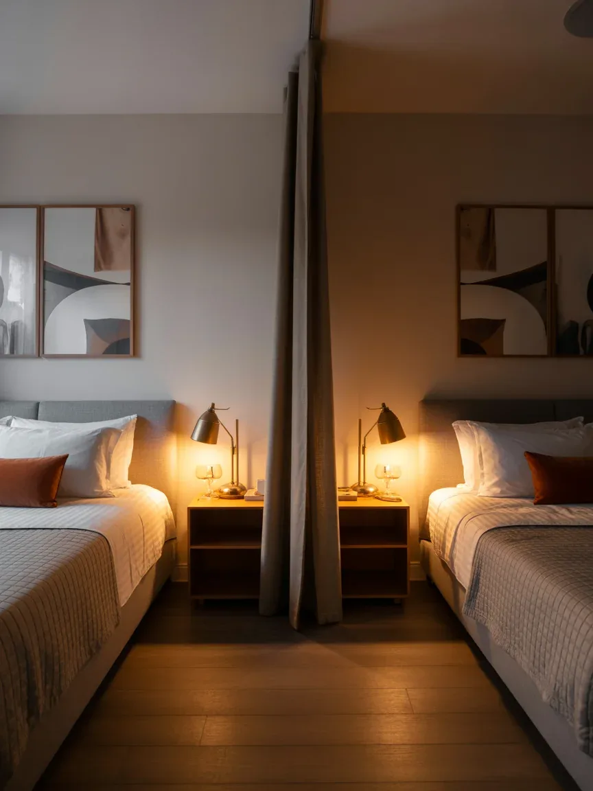 8. Dual-Zone Bedroom With Split Functionality 8. Dual-Zone Bedroom With Split Functionality