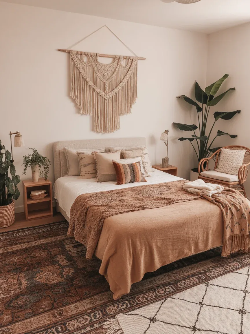 5. Earthy Boho Sanctuary 5. Earthy Boho Sanctuary