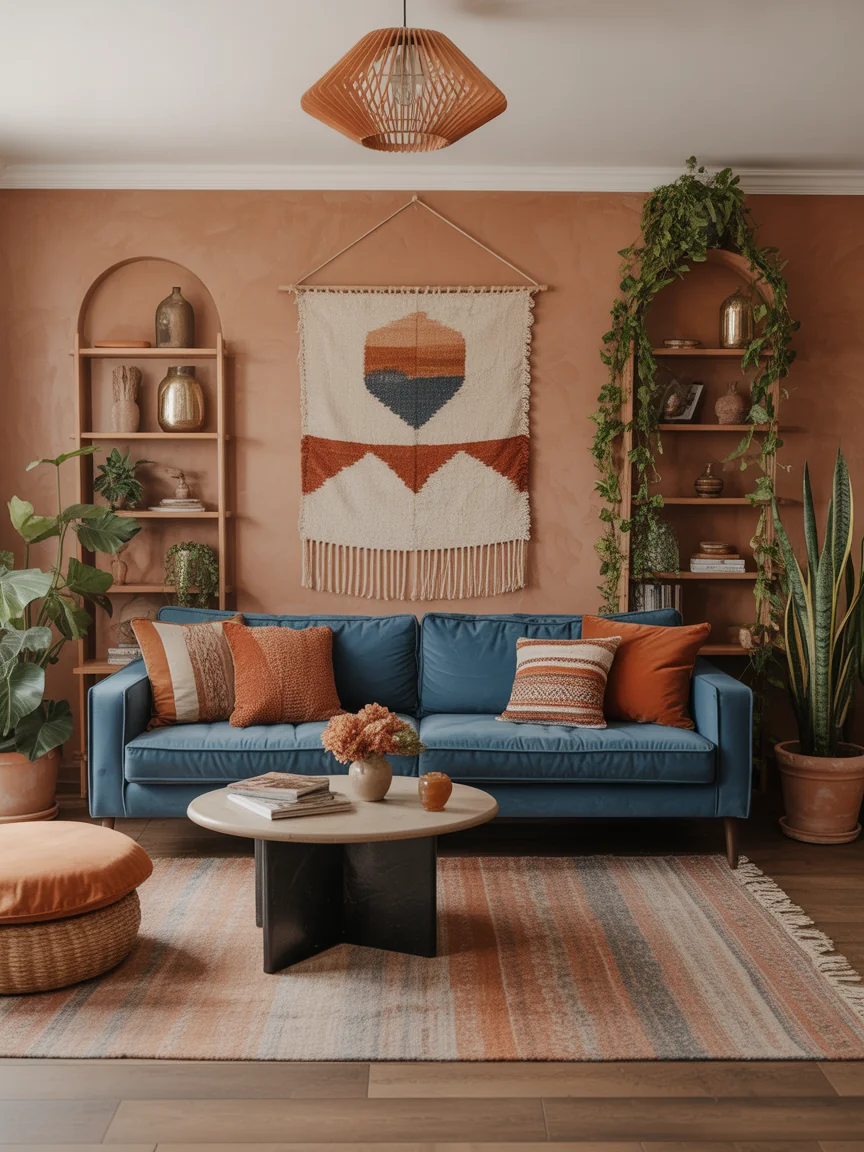 5. Earthy Boho With Warm Layers