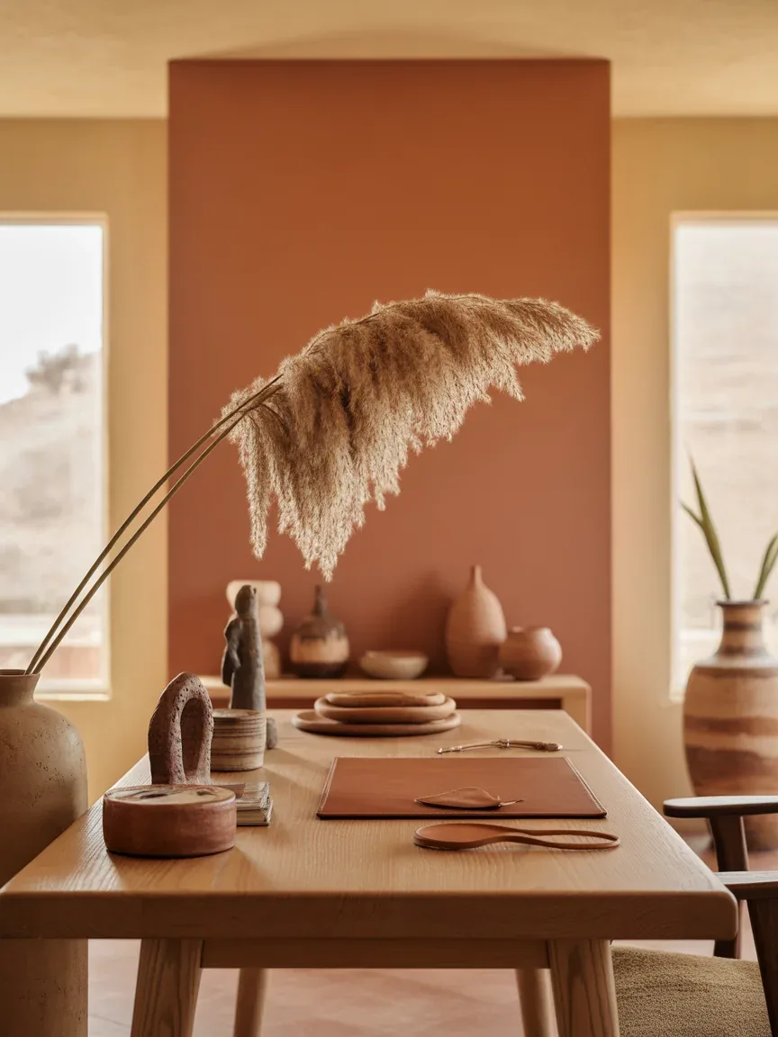 3. Earthy Desert Boho Studio 3. Earthy Desert Boho Studio