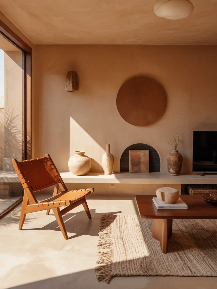 3. Earthy Desert Modern Retreat