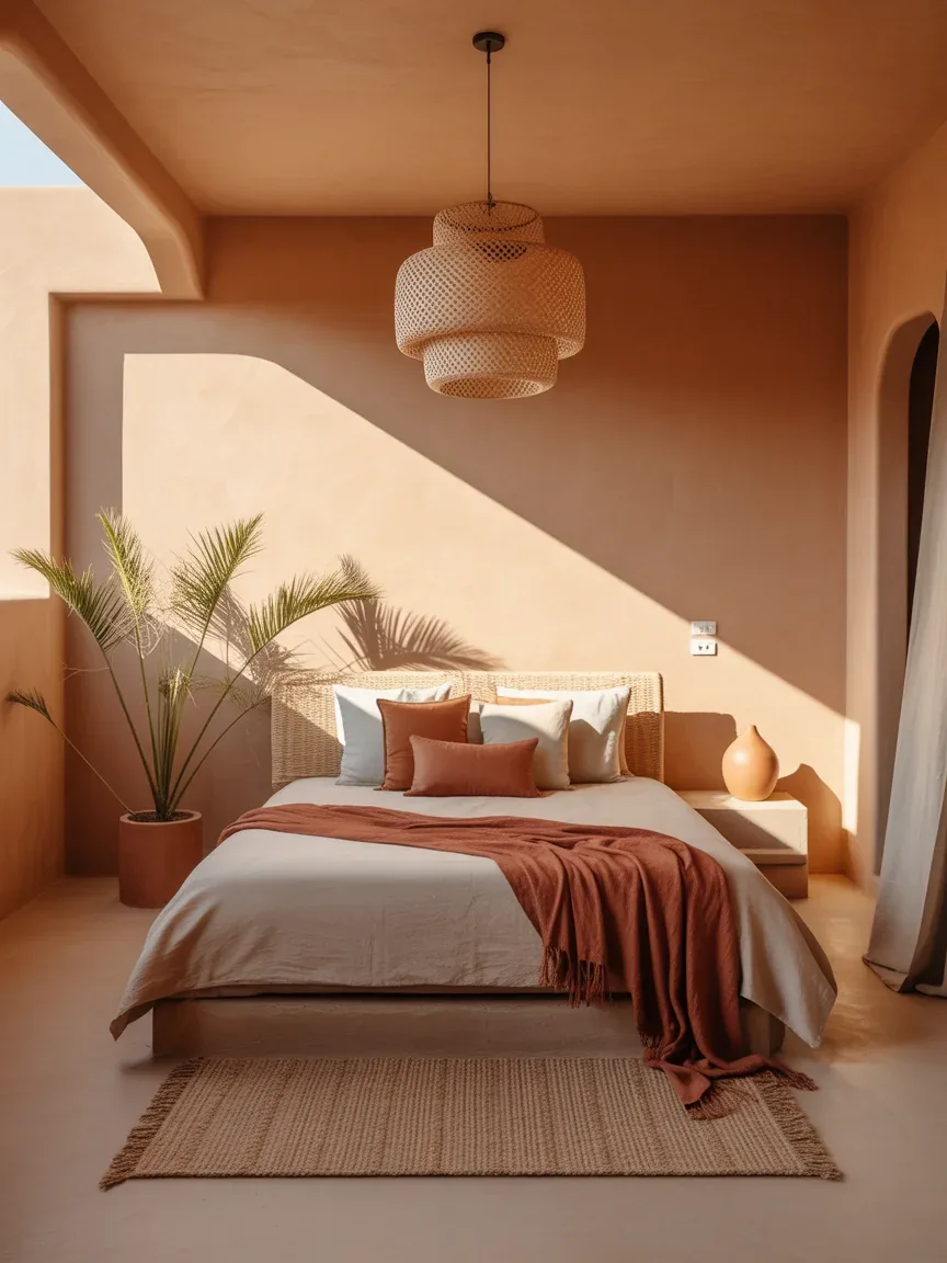 16. Earthy Desert-Inspired Retreat 16. Earthy Desert-Inspired Retreat