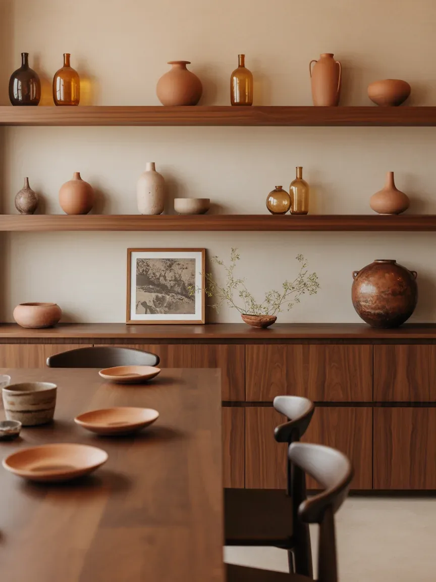 15. Earthy Terracotta And Clay Display 15. Earthy Terracotta And Clay Display