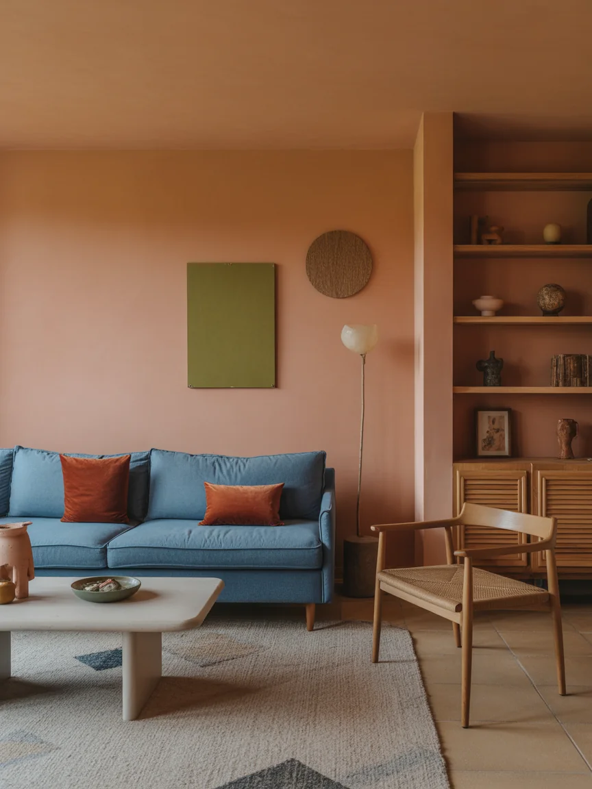 11. Earthy Tones With Natural Materials