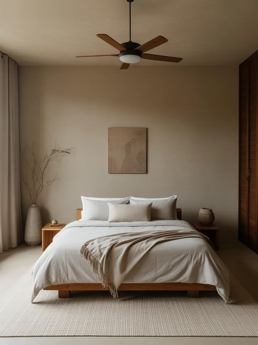 22. Earthy Zen Retreat With Minimal Decor 22. Earthy Zen Retreat With Minimal Decor