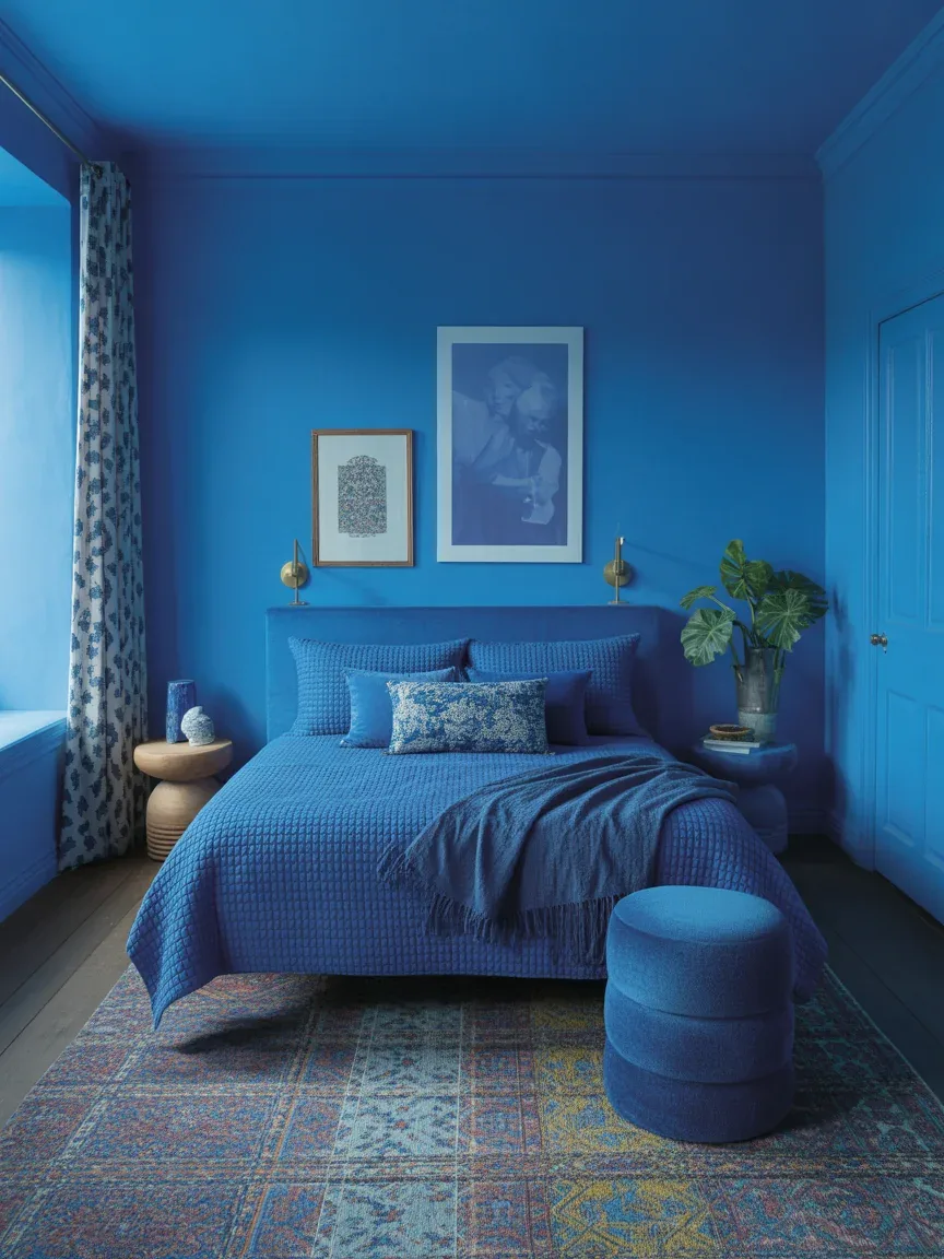 18. Eclectic Blue Mix-and-Match Space 18. Eclectic Blue Mix-and-Match Space
