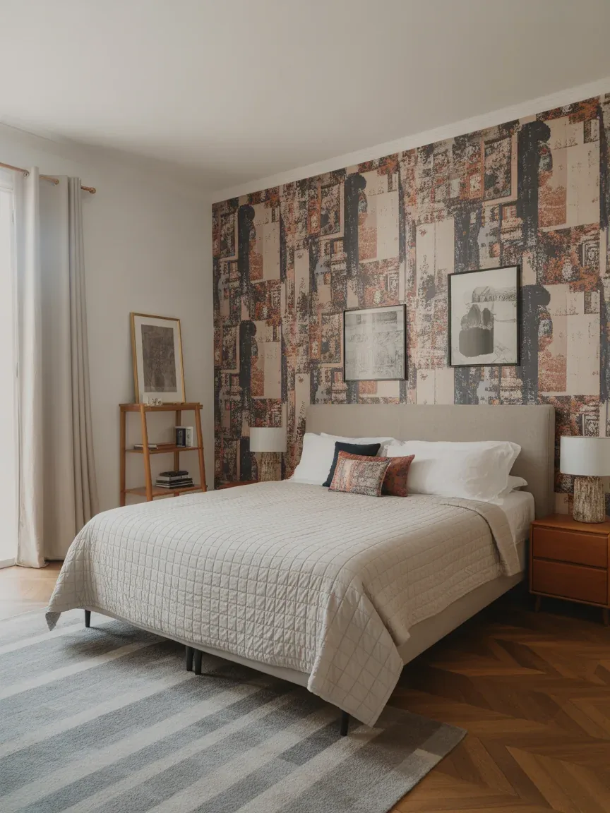 23. Eclectic Gallery-Style Collage Wallpaper 23. Eclectic Gallery-Style Collage Wallpaper