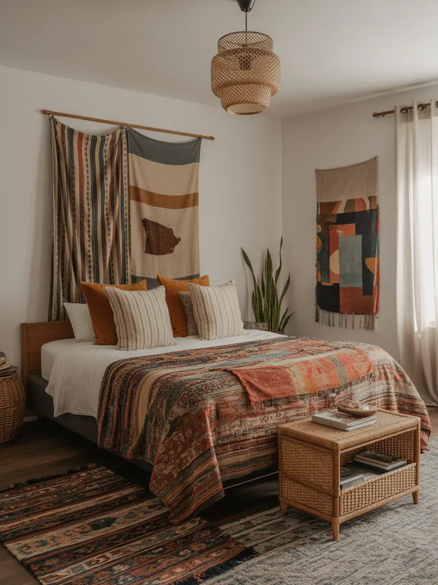 23. Eclectic Global Traveler Bedroom 23. Eclectic Global Traveler Bedroom