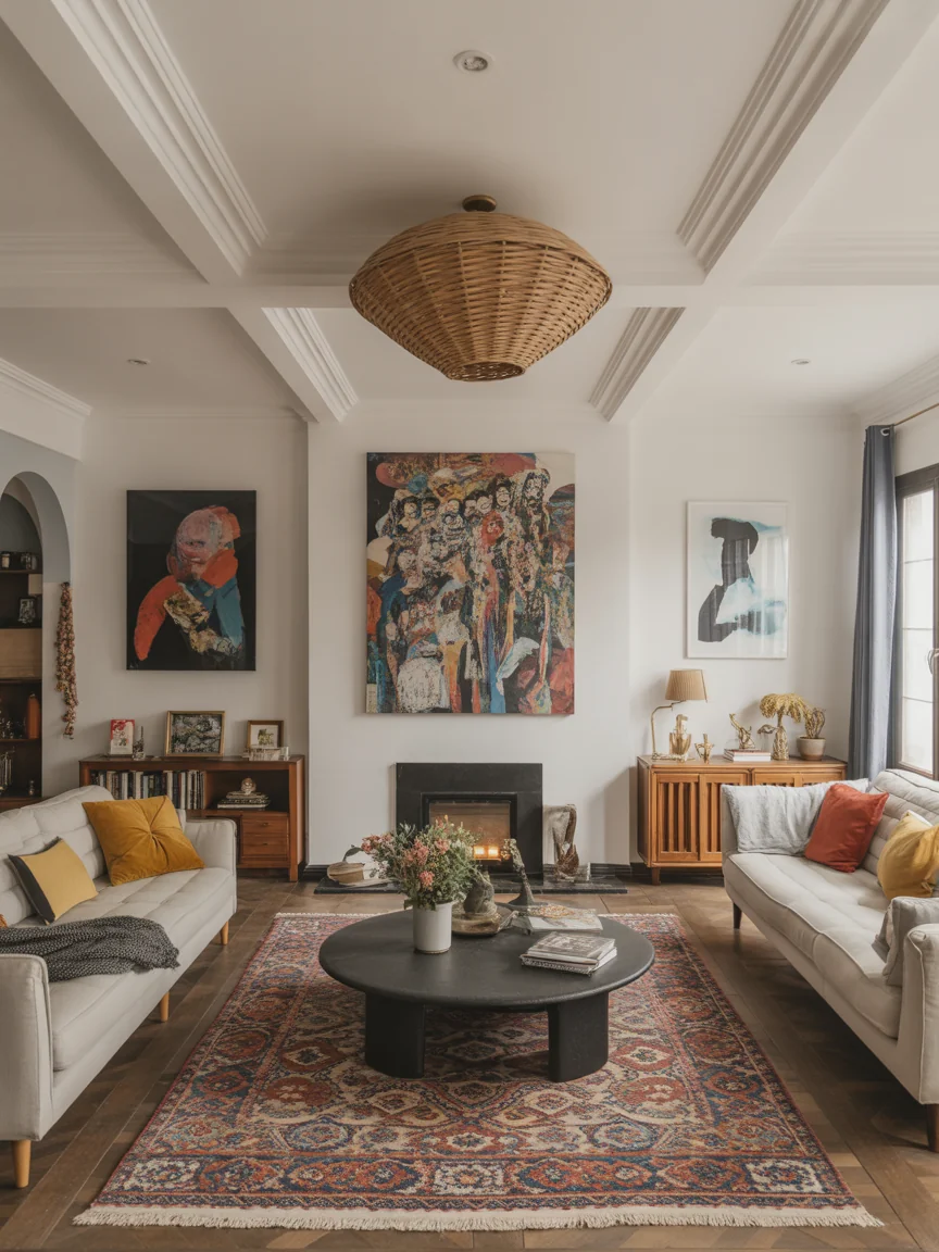 20. Eclectic Mix With Bold Personality