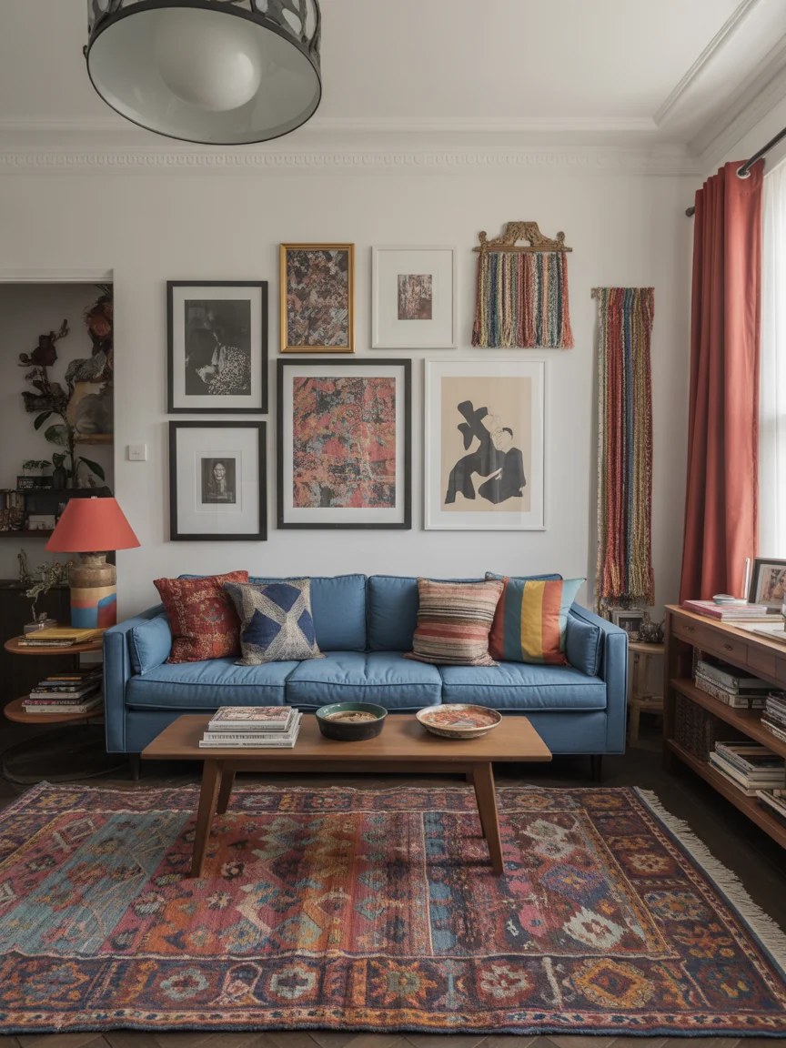 12. Eclectic Mix With Pattern Play