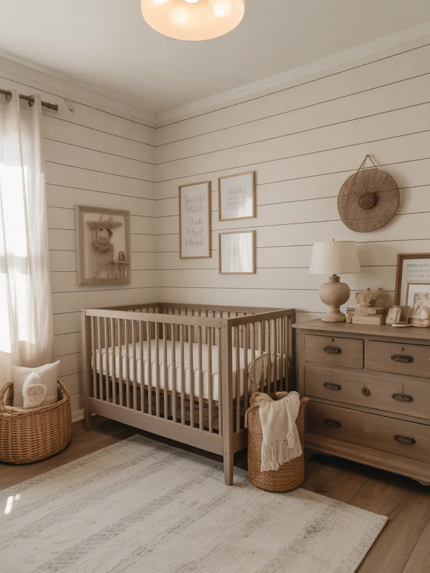 15. Farmhouse Charm Nursery 15. Farmhouse Charm Nursery