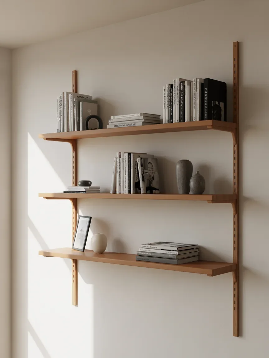 4. Floating Minimalist Shelves 4. Floating Minimalist Shelves