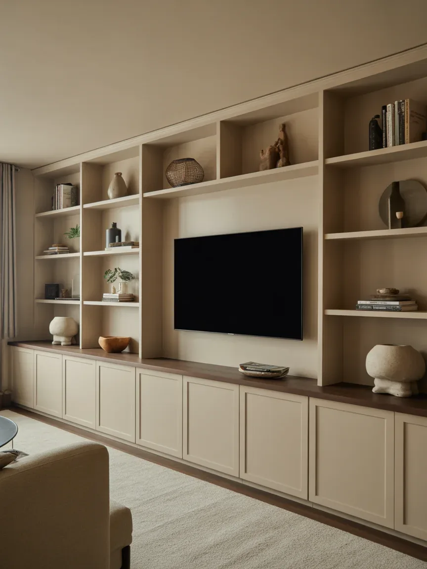 7. Floor-To-Ceiling Built-In Entertainment Unit 7. Floor-To-Ceiling Built-In Entertainment Unit
