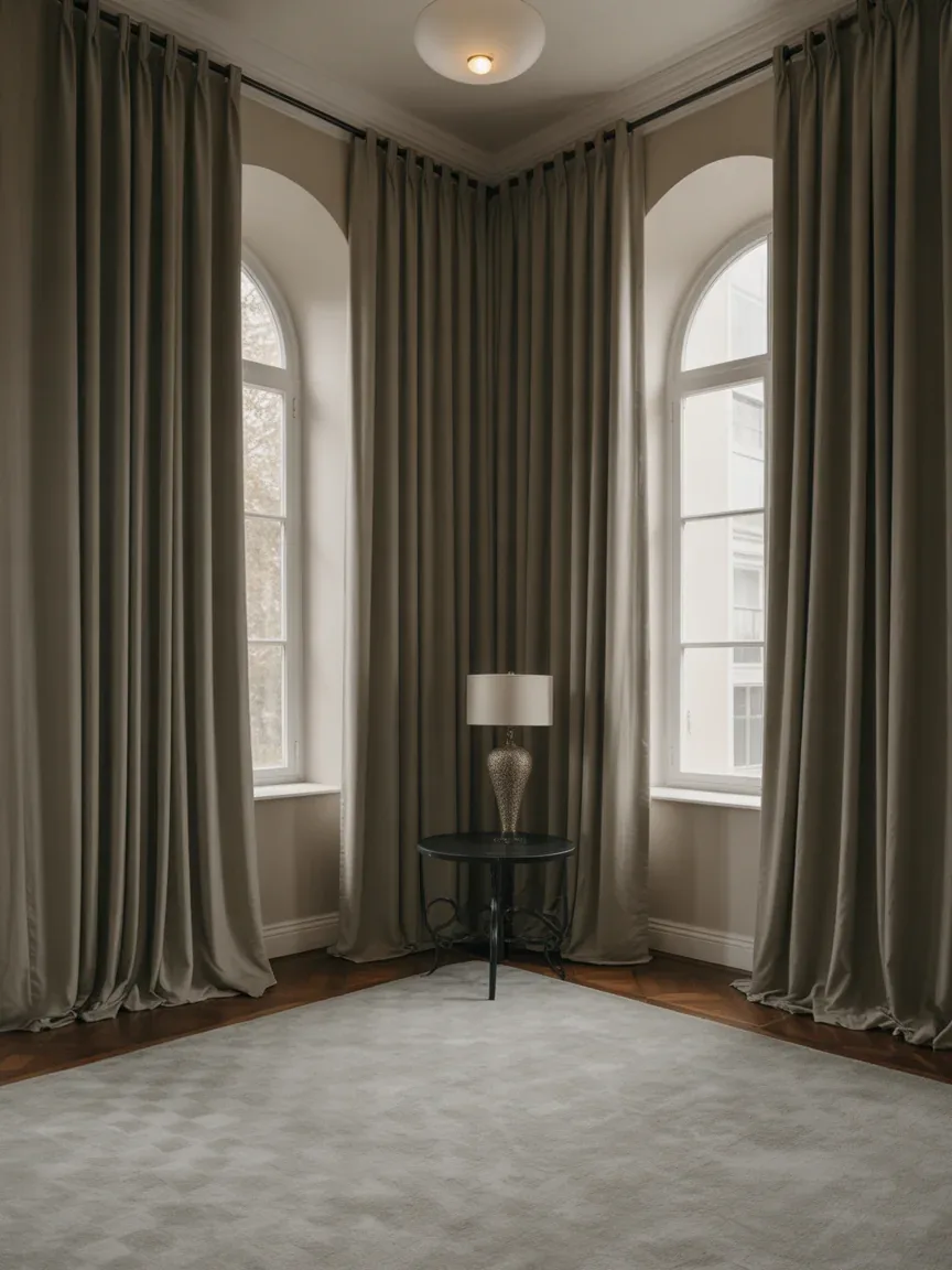 9. Floor-to-Ceiling Curtain Drama 9. Floor-to-Ceiling Curtain Drama