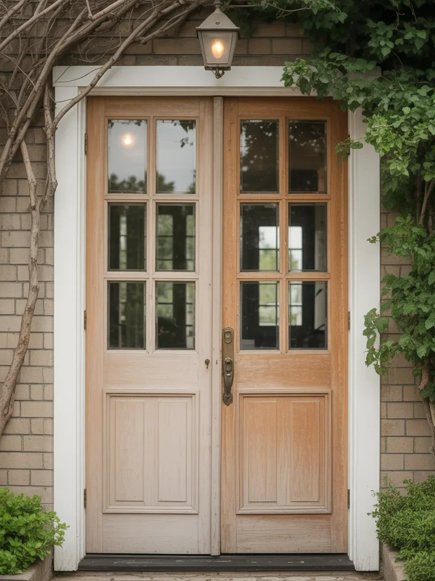 8. French Country Double Doors With Glass Panels 8. French Country Double Doors With Glass Panels