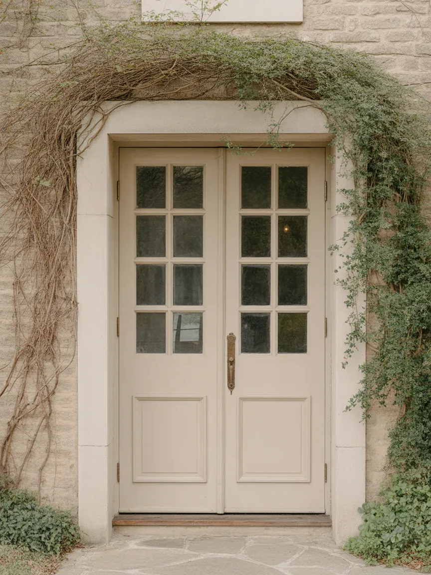 5. French Country Double Doors With Grilles 5. French Country Double Doors With Grilles
