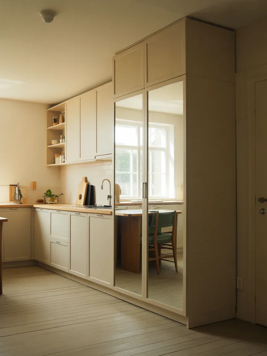 4. Full-Length Mirror Pantry Door 4. Full-Length Mirror Pantry Door