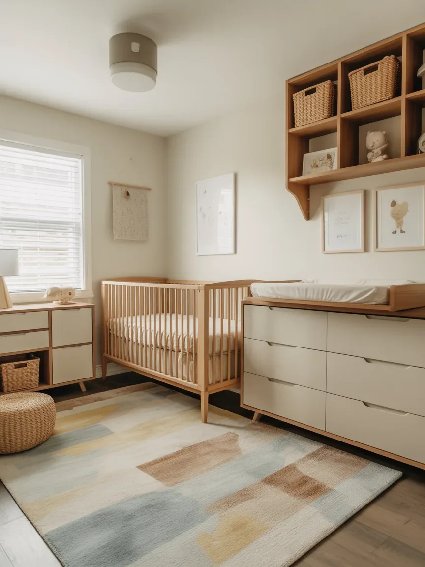 13. Functional Twin-Zone Nursery 13. Functional Twin-Zone Nursery