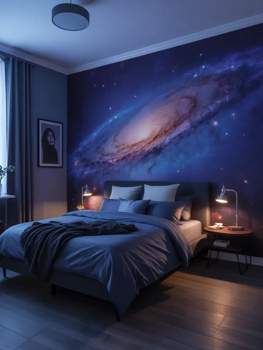 15. Galaxy-Themed Bedroom Escape 15. Galaxy-Themed Bedroom Escape