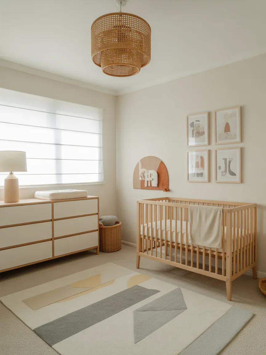 19. Gender-Neutral Modern Nursery 19. Gender-Neutral Modern Nursery