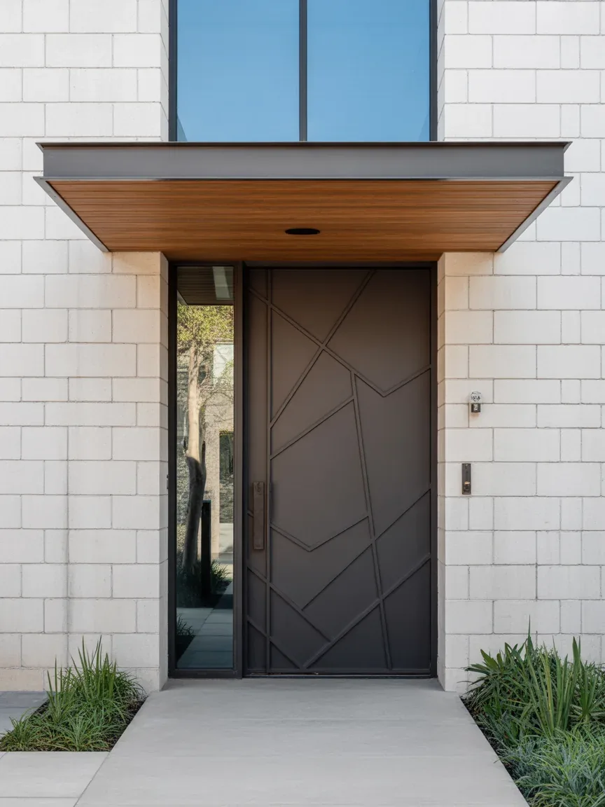 17. Geometric Pattern Door 17. Geometric Pattern Door