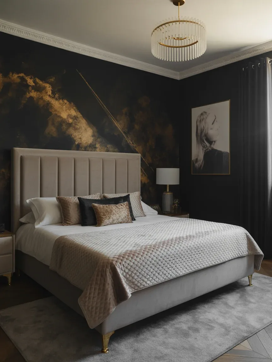 17. Glam Gold & Velvet Bedroom 17. Glam Gold & Velvet Bedroom