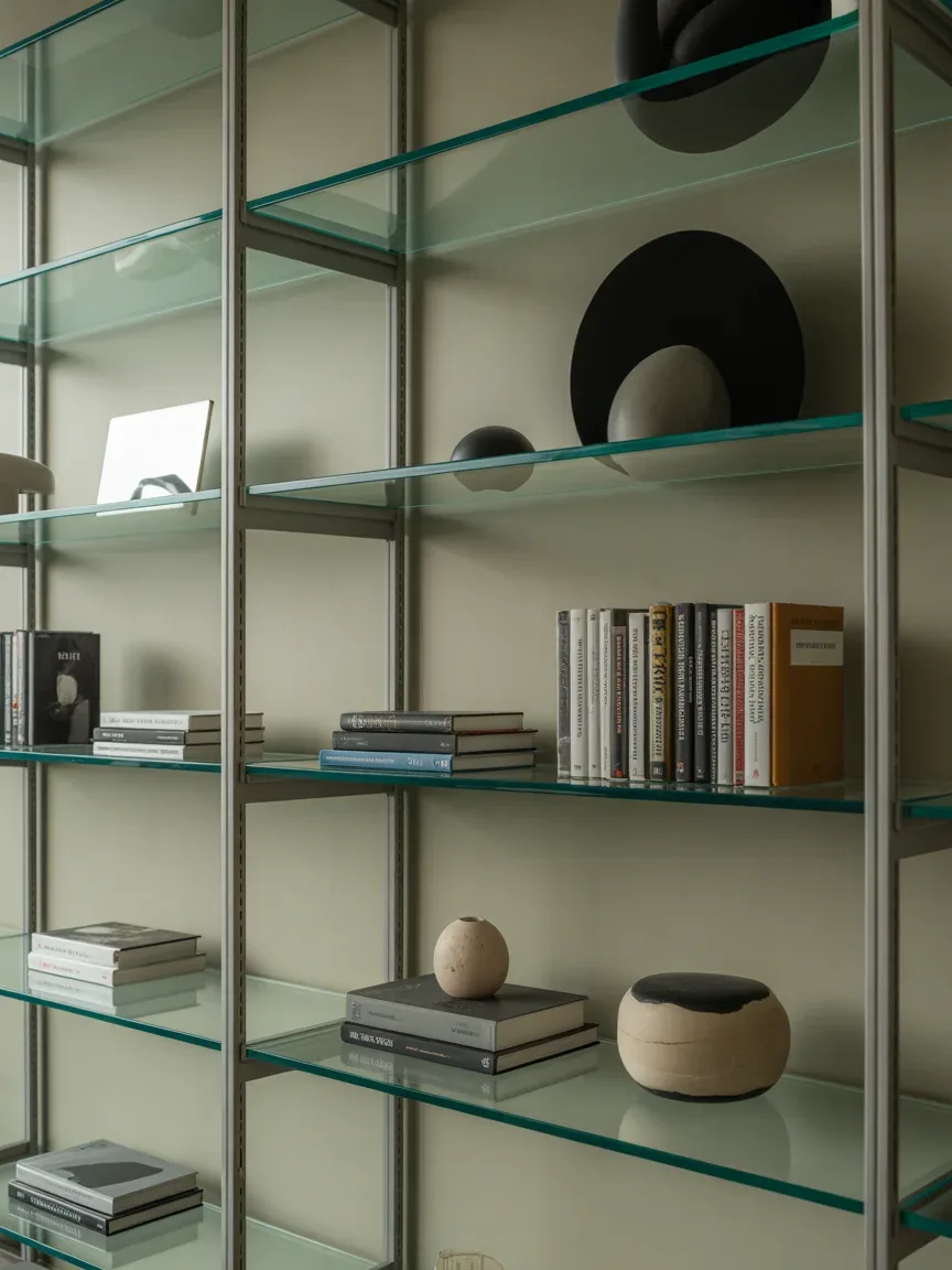 16. Glass Shelf Display Case 16. Glass Shelf Display Case