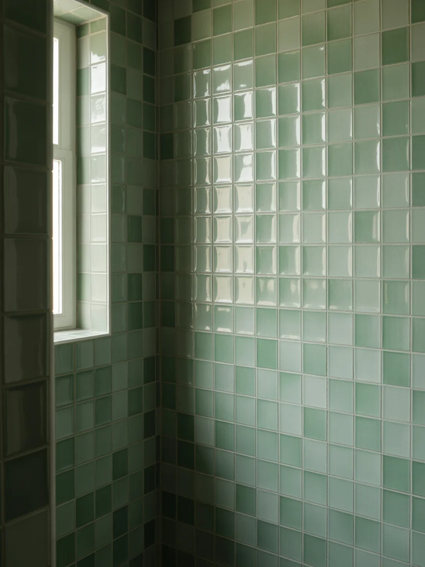 8. Glossy Zellige Tiles for Texture