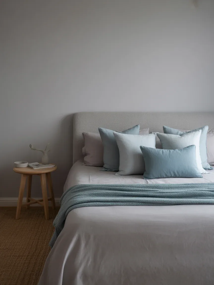15. Gray and Pastel Blue Calm Combo 15. Gray and Pastel Blue Calm Combo