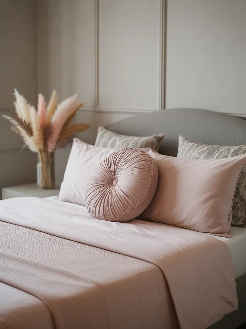 10. Grey and Blush Romantic Retreat 10. Grey and Blush Romantic Retreat