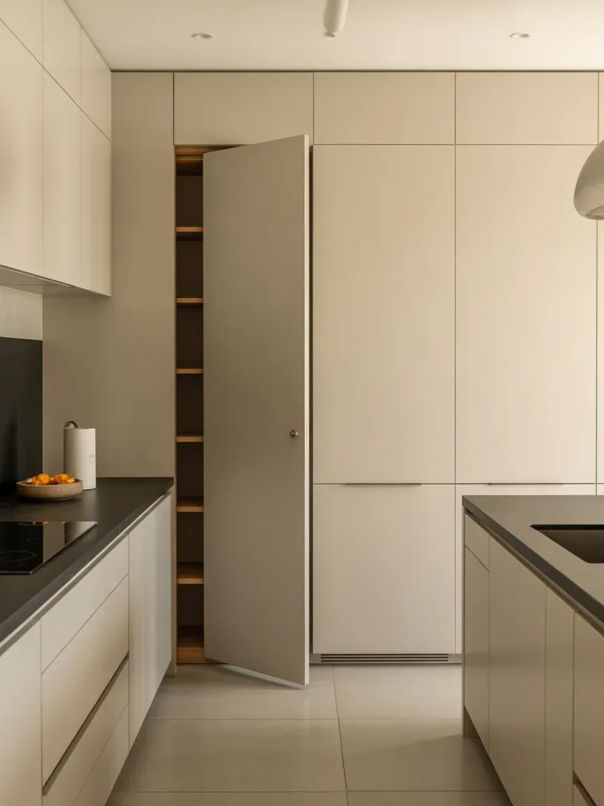 7. Hidden Pantry Door That Blends With Cabinets 7. Hidden Pantry Door That Blends With Cabinets
