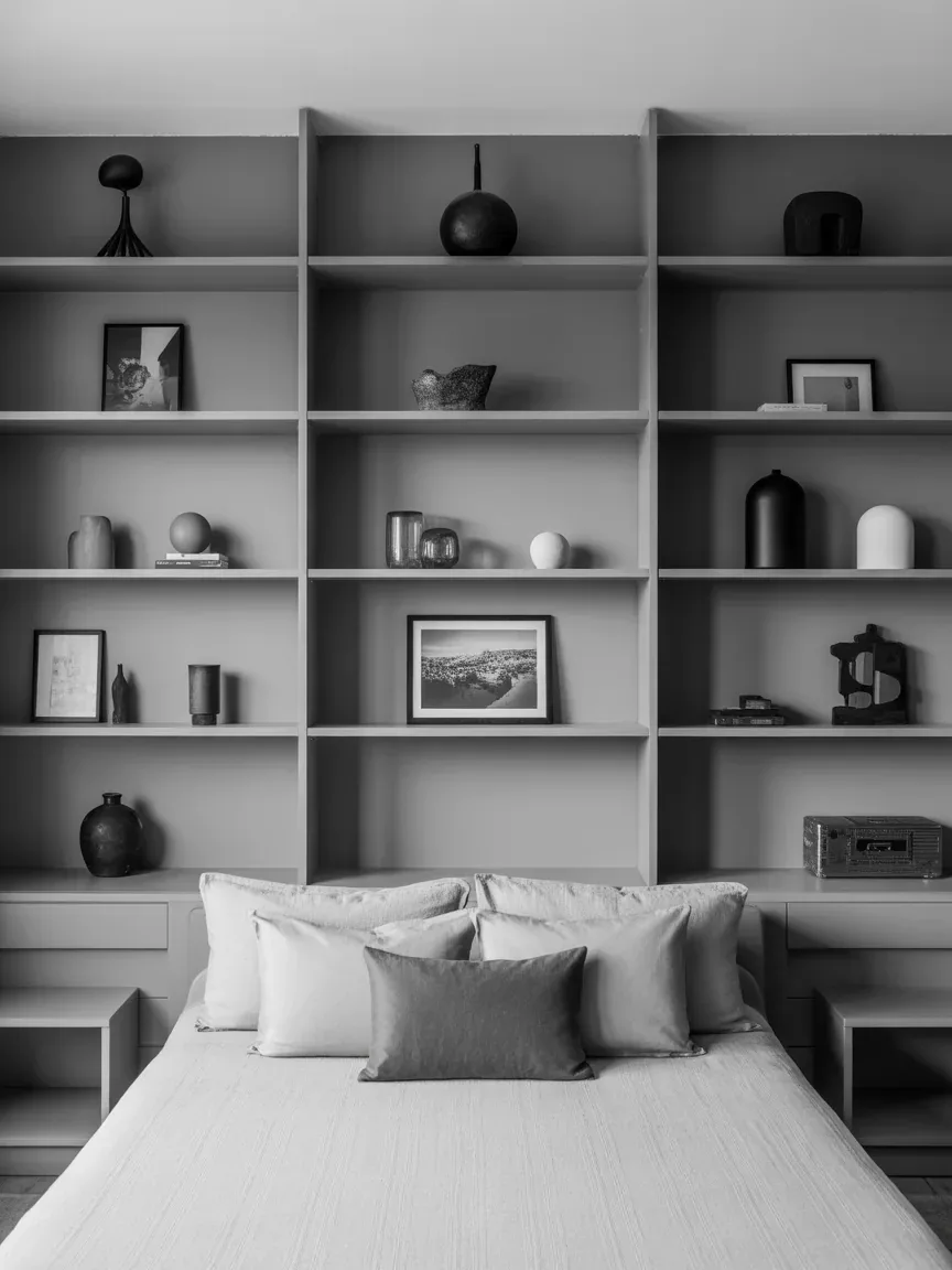 14. Hidden Shelf Illusion Wall 14. Hidden Shelf Illusion Wall