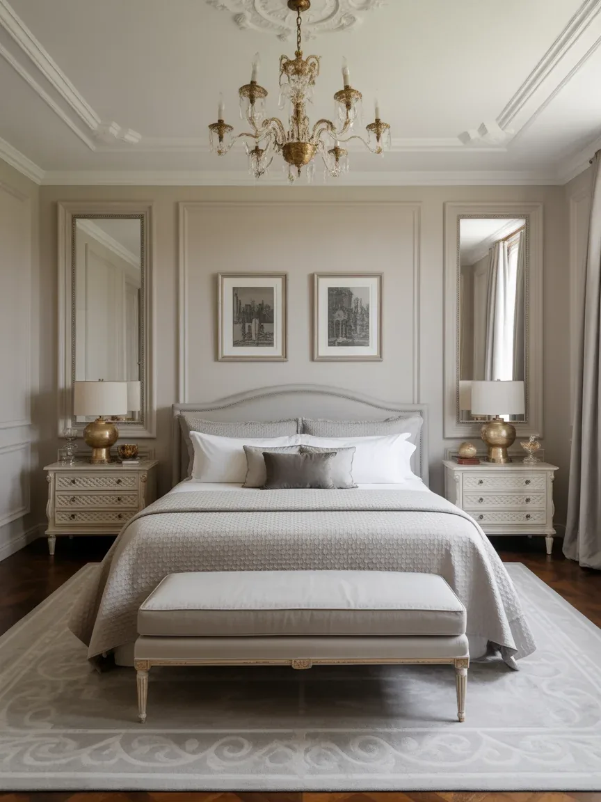 15. High-Contrast Luxe With Bold Accents 15. High-Contrast Luxe With Bold Accents