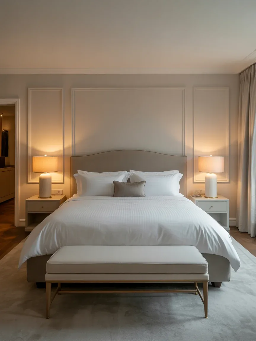 2. Hotel-Inspired Luxe Retreat 2. Hotel-Inspired Luxe Retreat