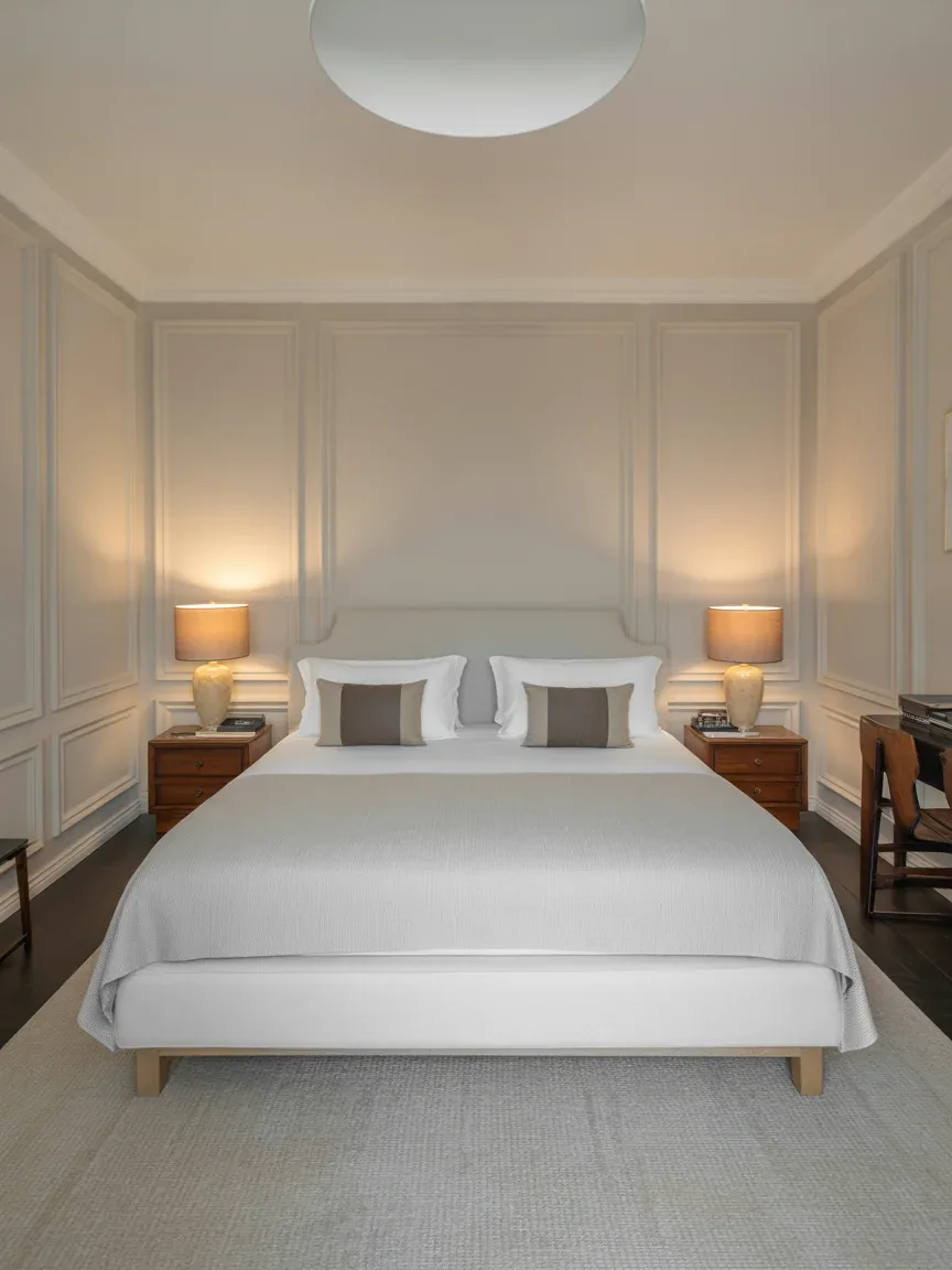 17. Hotel-Inspired Symmetry Design 17. Hotel-Inspired Symmetry Design