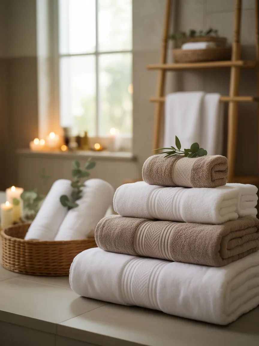 How to Decorate Bathroom Towels for a Spa-Like and Stylish Finish That Wows