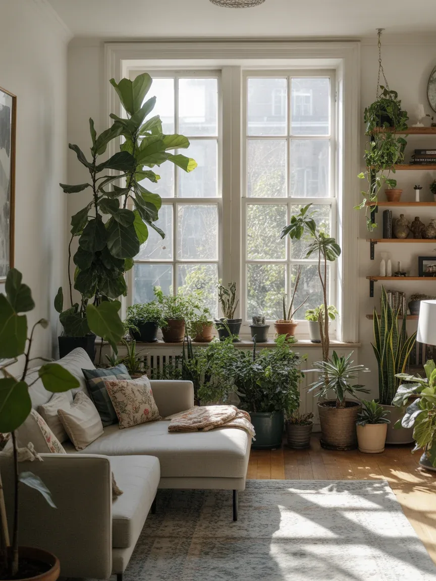 10. Indoor Garden Living Room 10. Indoor Garden Living Room