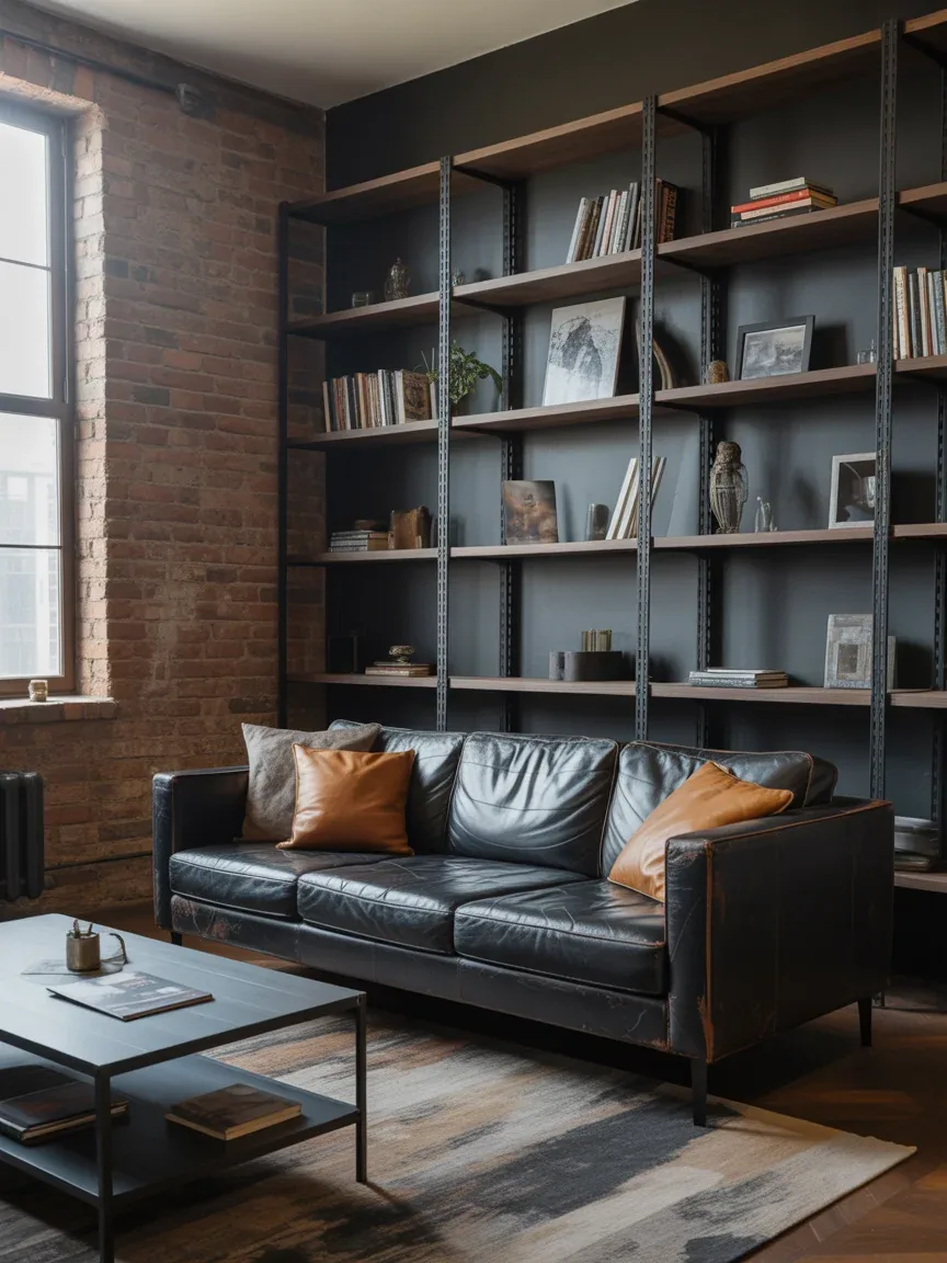 4. Industrial Black Loft Style 4. Industrial Black Loft Style
