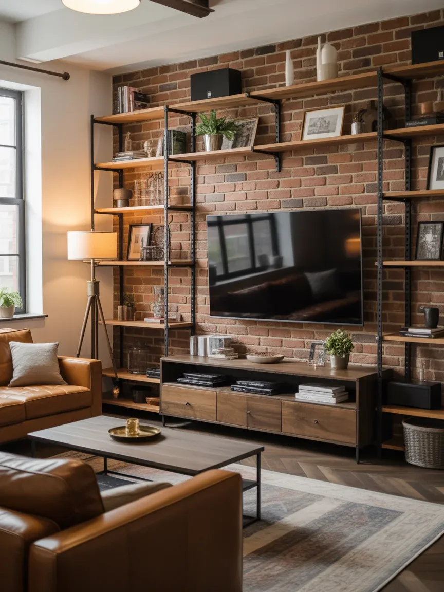 5. Industrial Brick And Metal Combo 5. Industrial Brick And Metal Combo