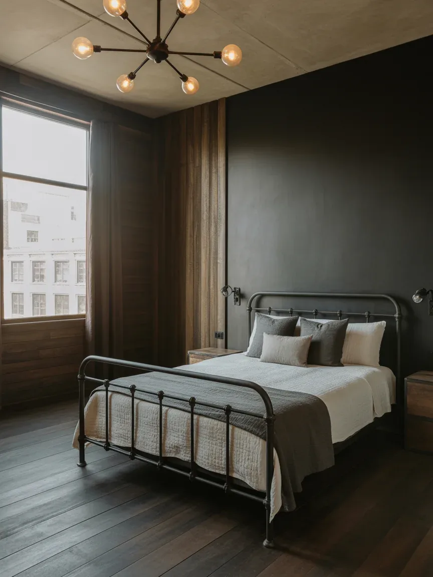 18. Industrial Compact Bedroom 18. Industrial Compact Bedroom