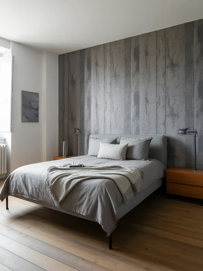 11. Industrial Concrete Look Wallpaper 11. Industrial Concrete Look Wallpaper