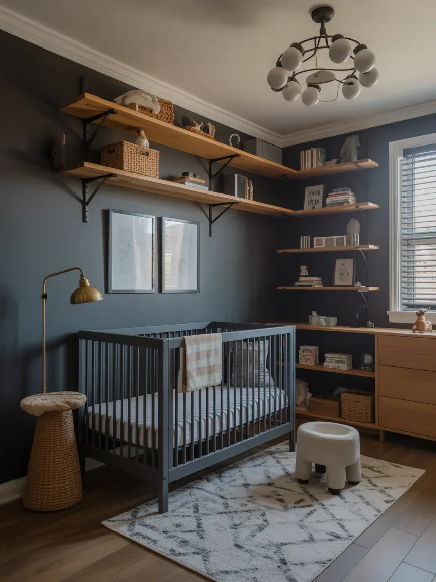 7. Industrial Loft Style Nursery 7. Industrial Loft Style Nursery