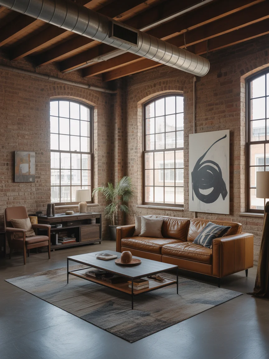 15. Industrial Loft Vibes