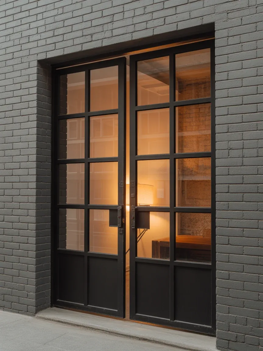 7. Industrial Metal Frame Doors 7. Industrial Metal Frame Doors