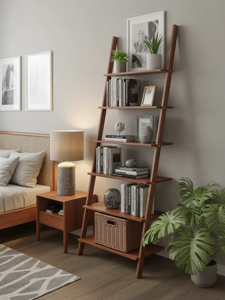 15. Ladder Shelf Accent Corner 15. Ladder Shelf Accent Corner