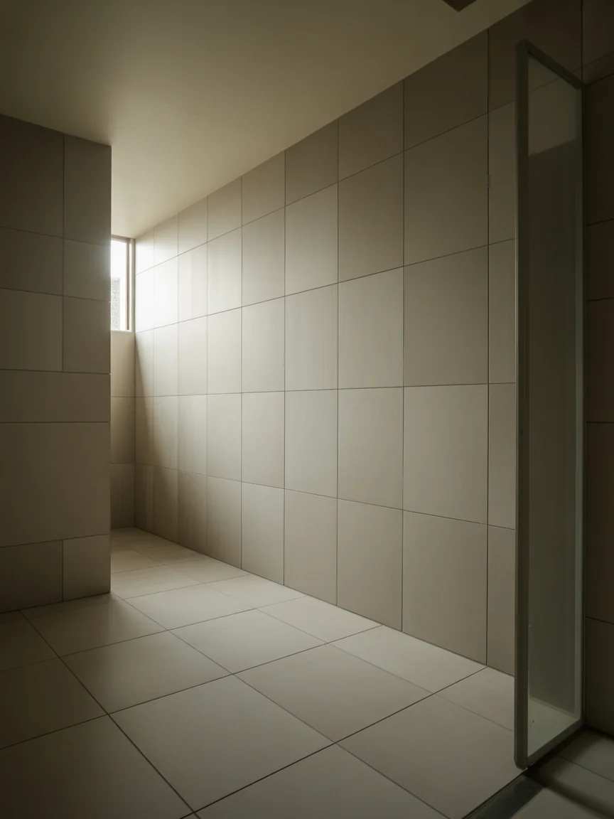 16. Large Format Tile Simplicity