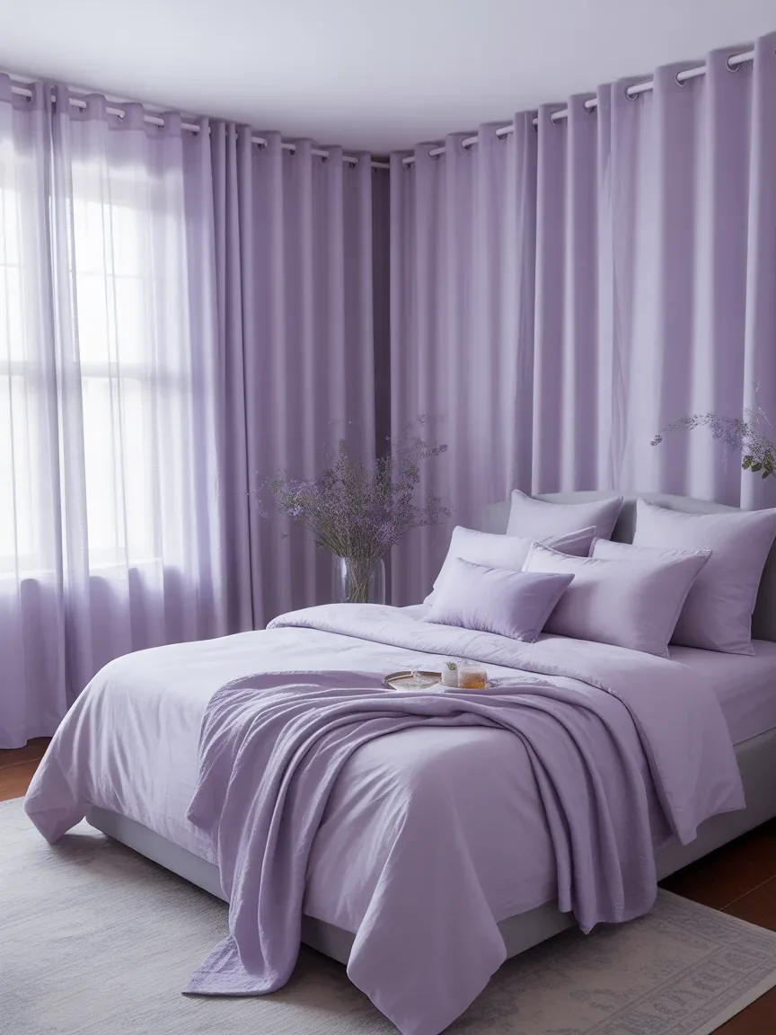 8. Lavender and Soft White Dreamscape 8. Lavender and Soft White Dreamscape
