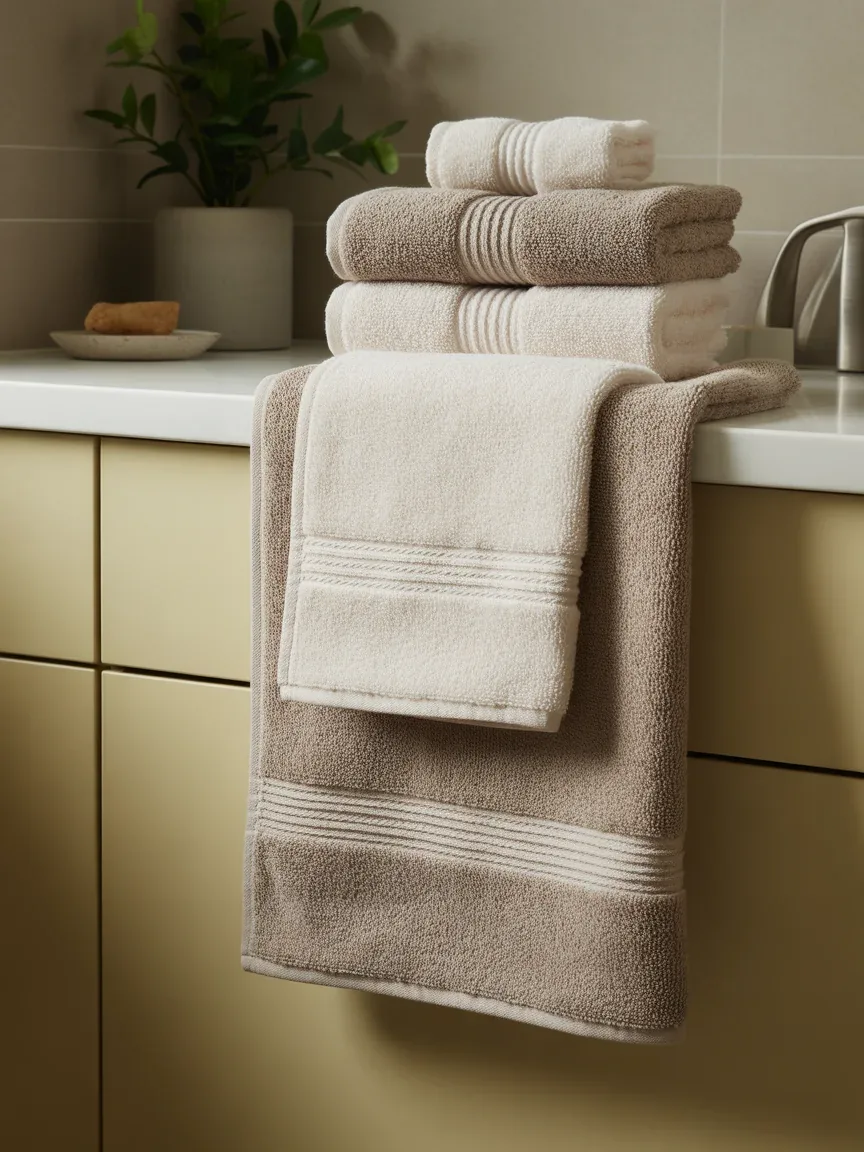 Layer Towels Like a Designer Layer Towels Like a Designer