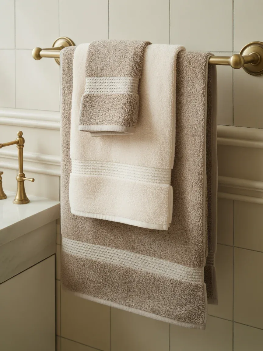 Layer Towels Like Decor, Not Storage Layer Towels Like Decor, Not Storage