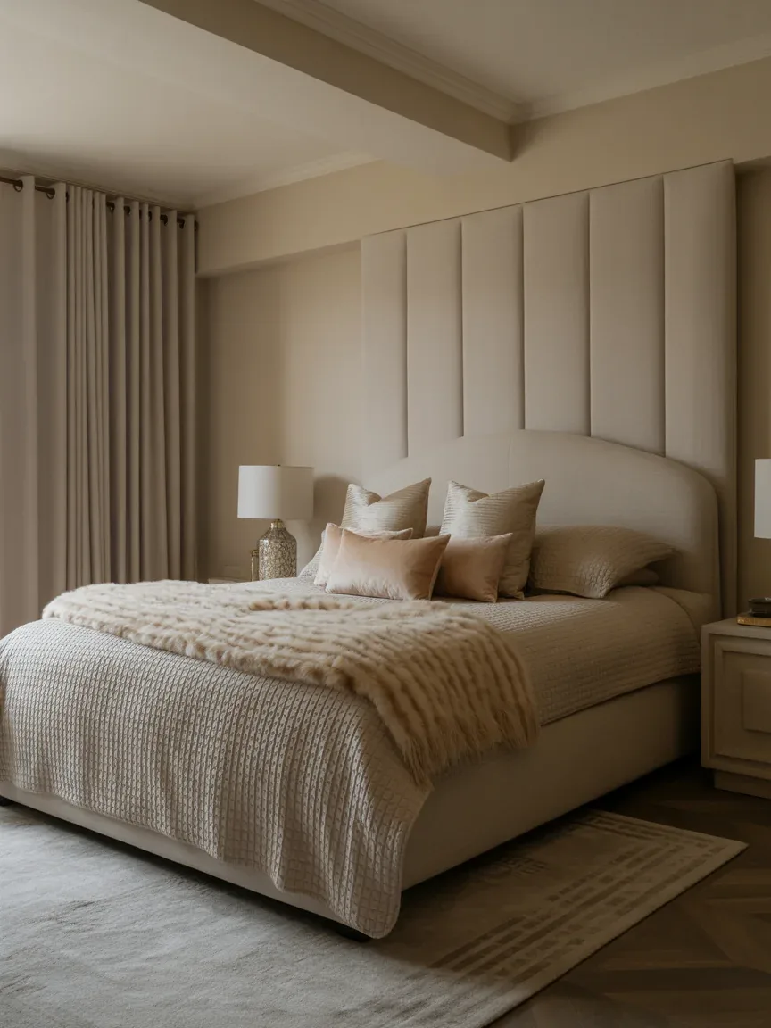 17. Layered Luxury With Plush Fabrics 17. Layered Luxury With Plush Fabrics